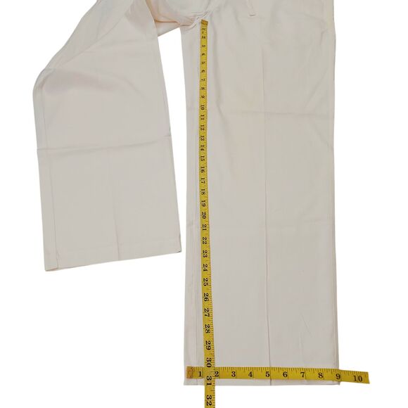 Cubavera Pants Mens Large Beige Linen Blend Straight Leg Travel Beach Casual - Picture 11 of 11